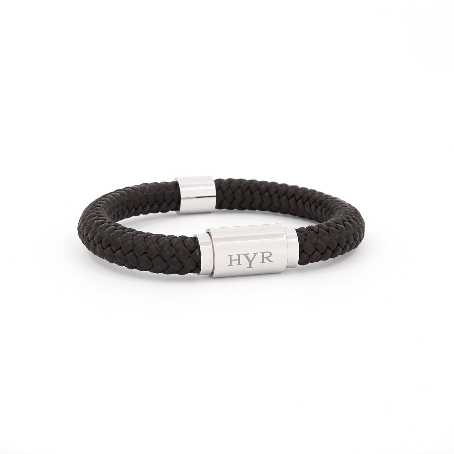 Wingman Wonder rope bracelet - silver