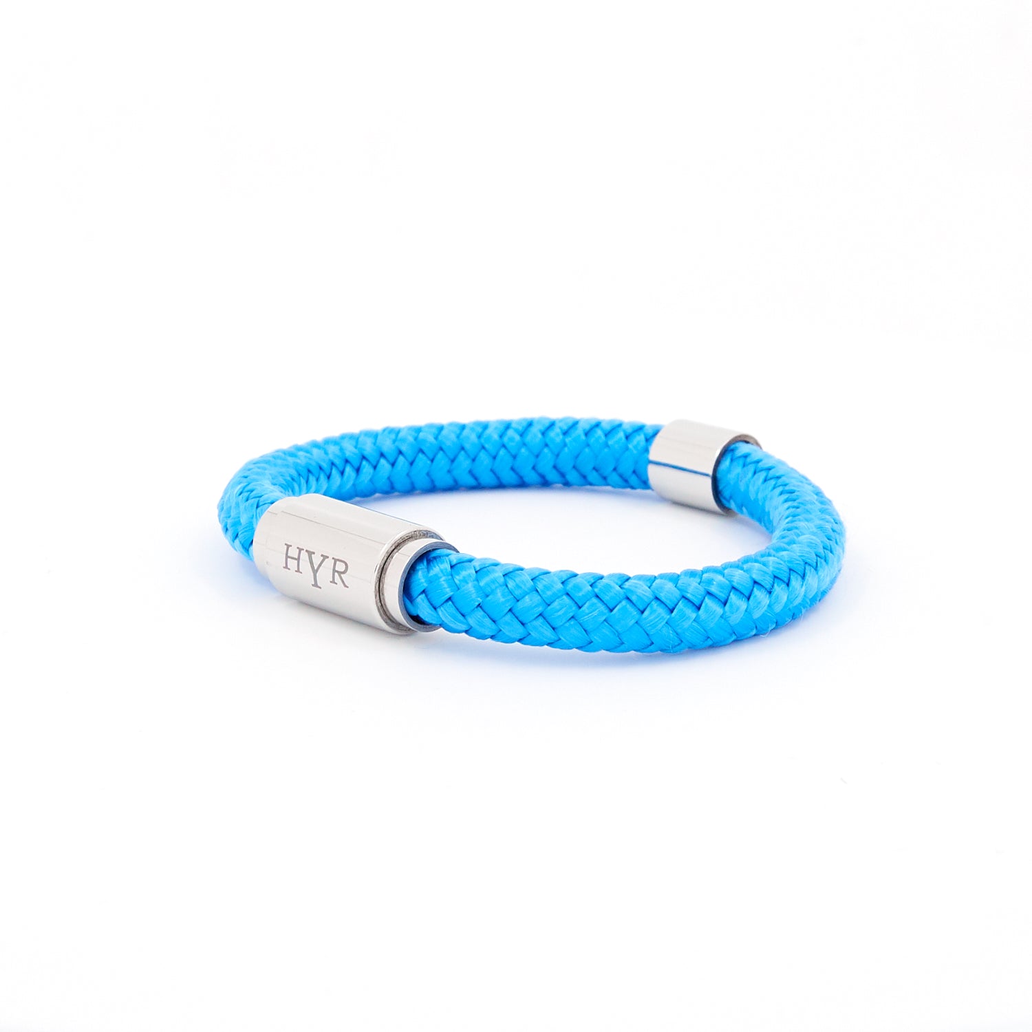 Horizon Twist rope bracelet - silver