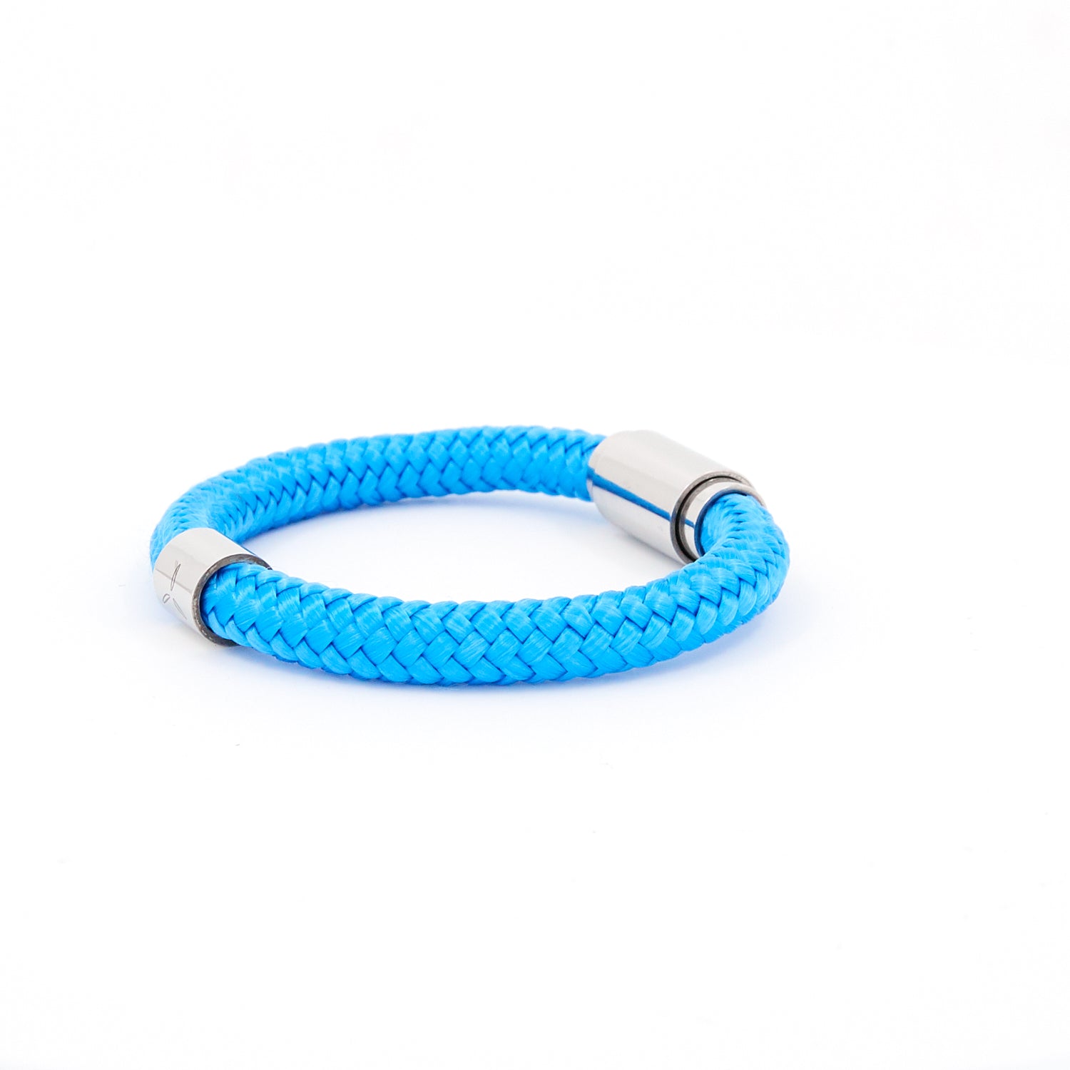 Horizon Twist rope bracelet - silver