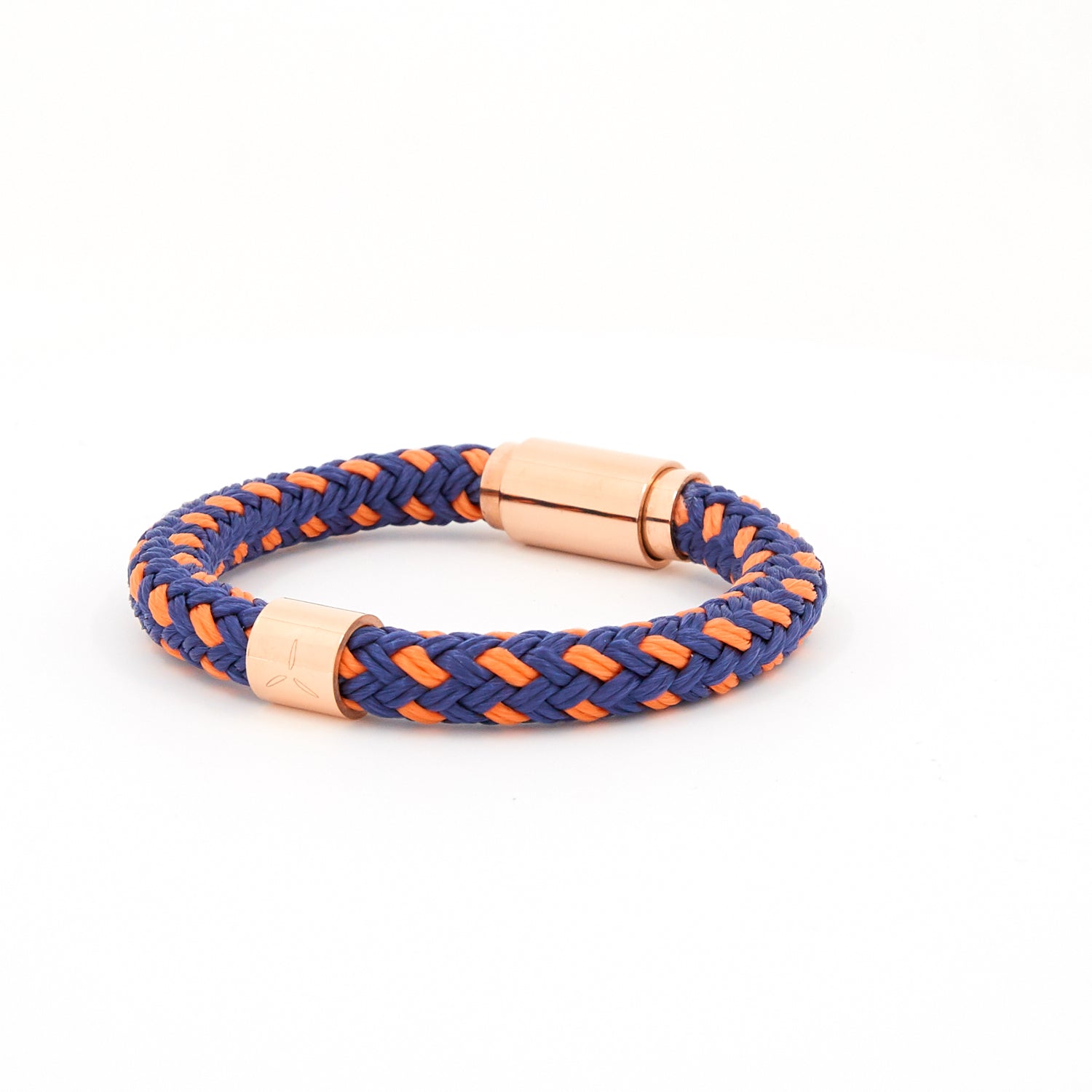 Wing Swirl rope bracelet - rose gold