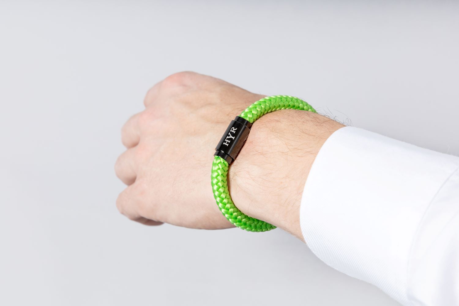 Limeup rope bracelet - black