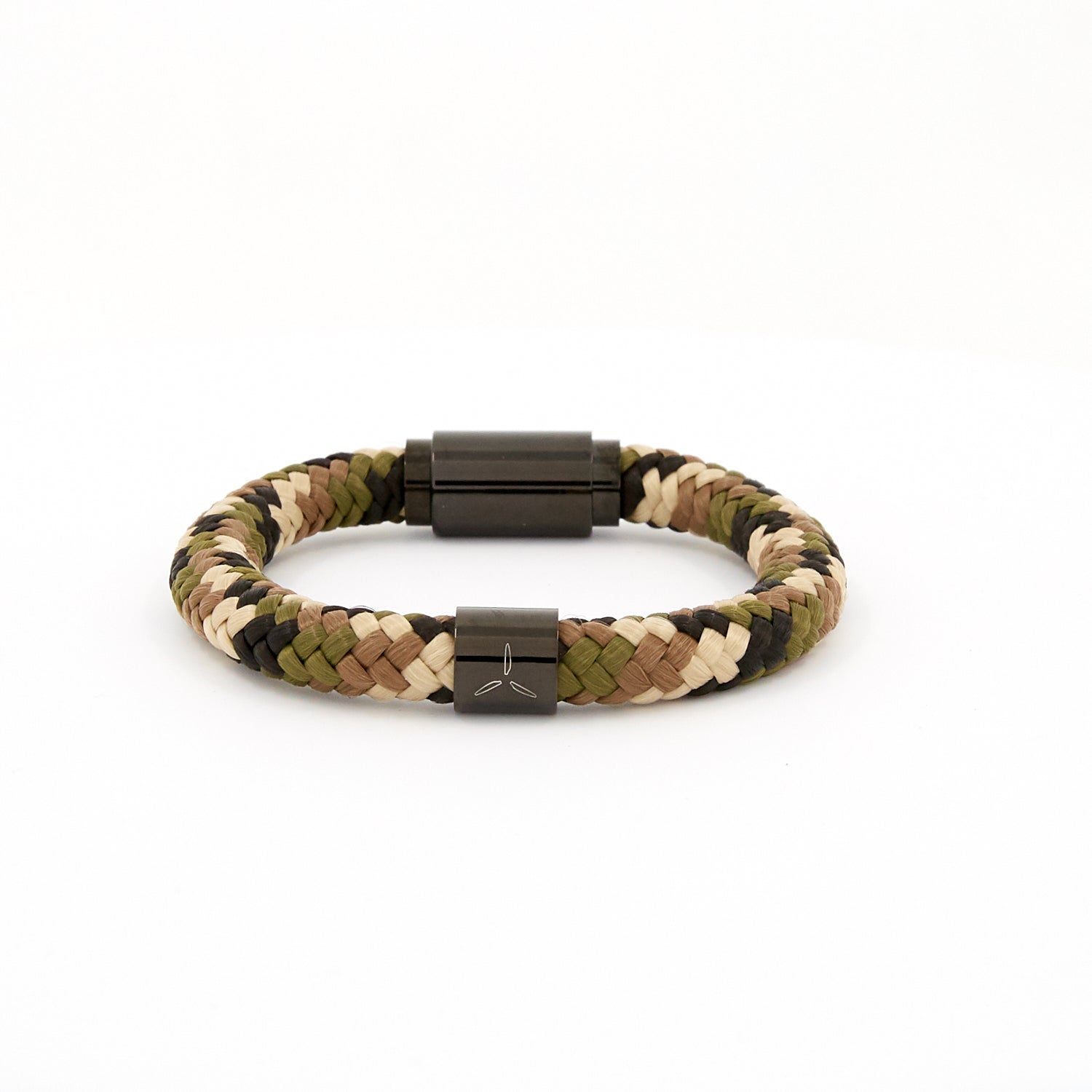Combat Light rope bracelet - black