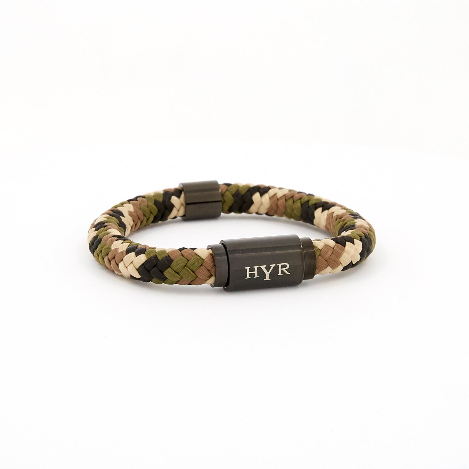 Combat Light rope bracelet - black