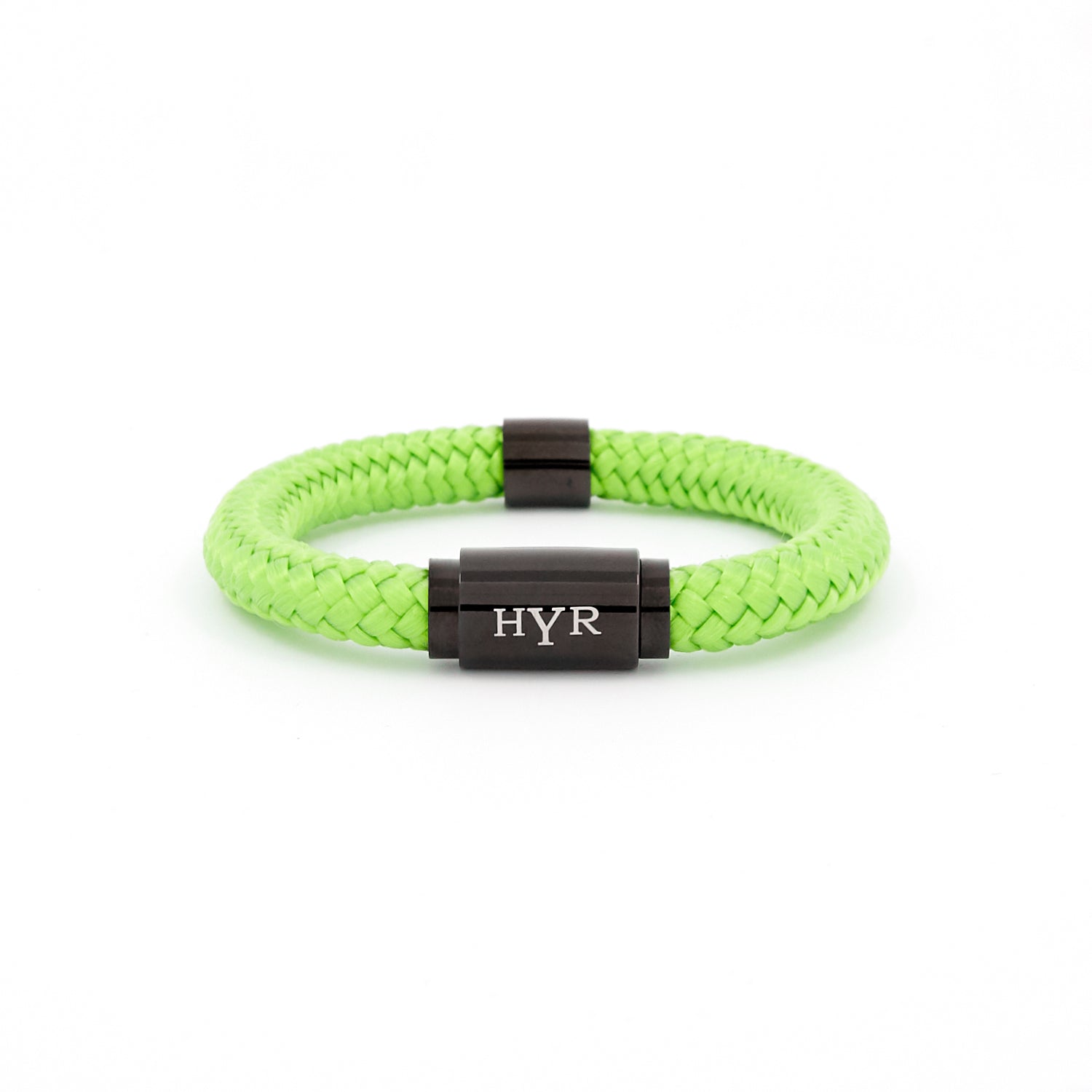 Limeup rope bracelet - black