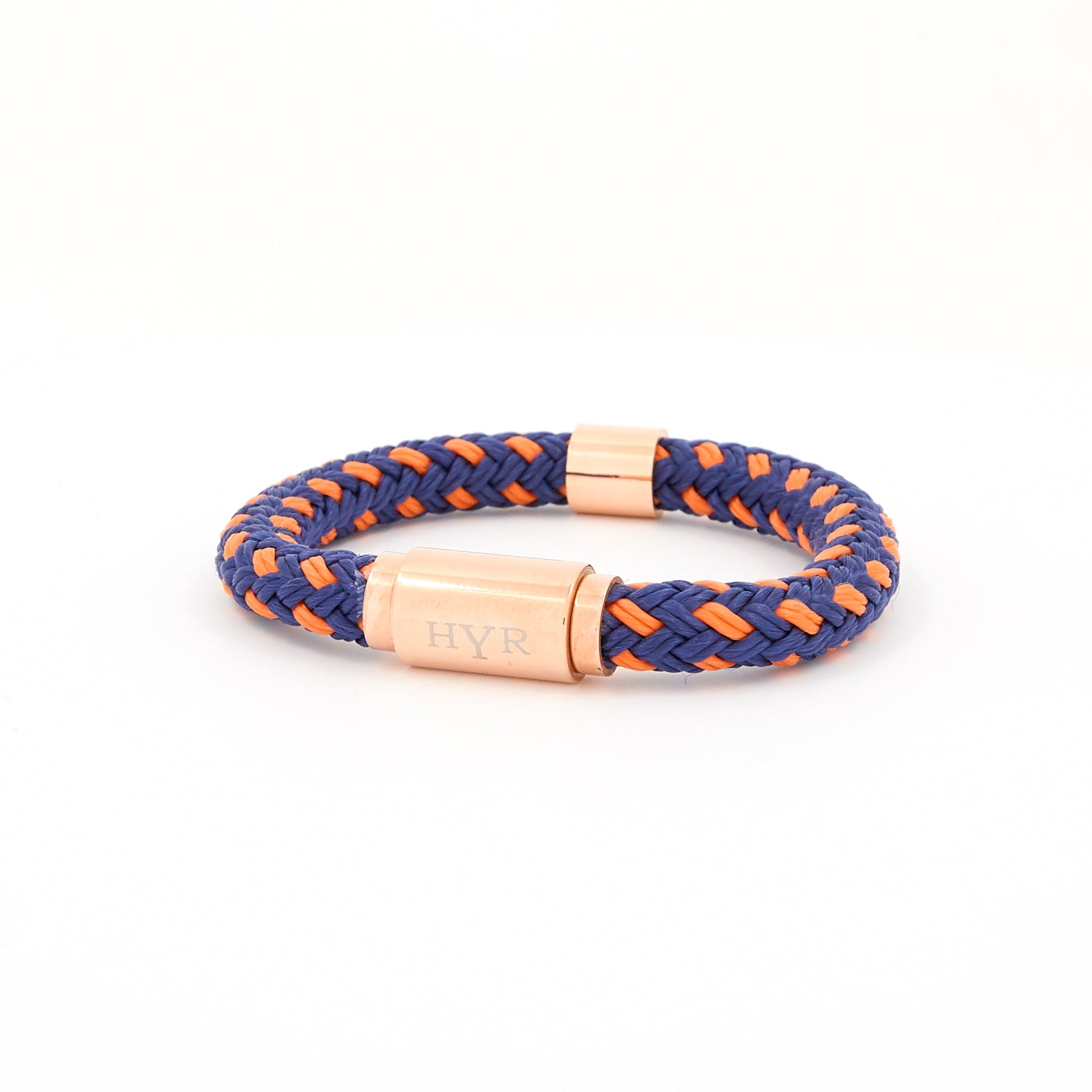 Wing Swirl rope bracelet - rose gold