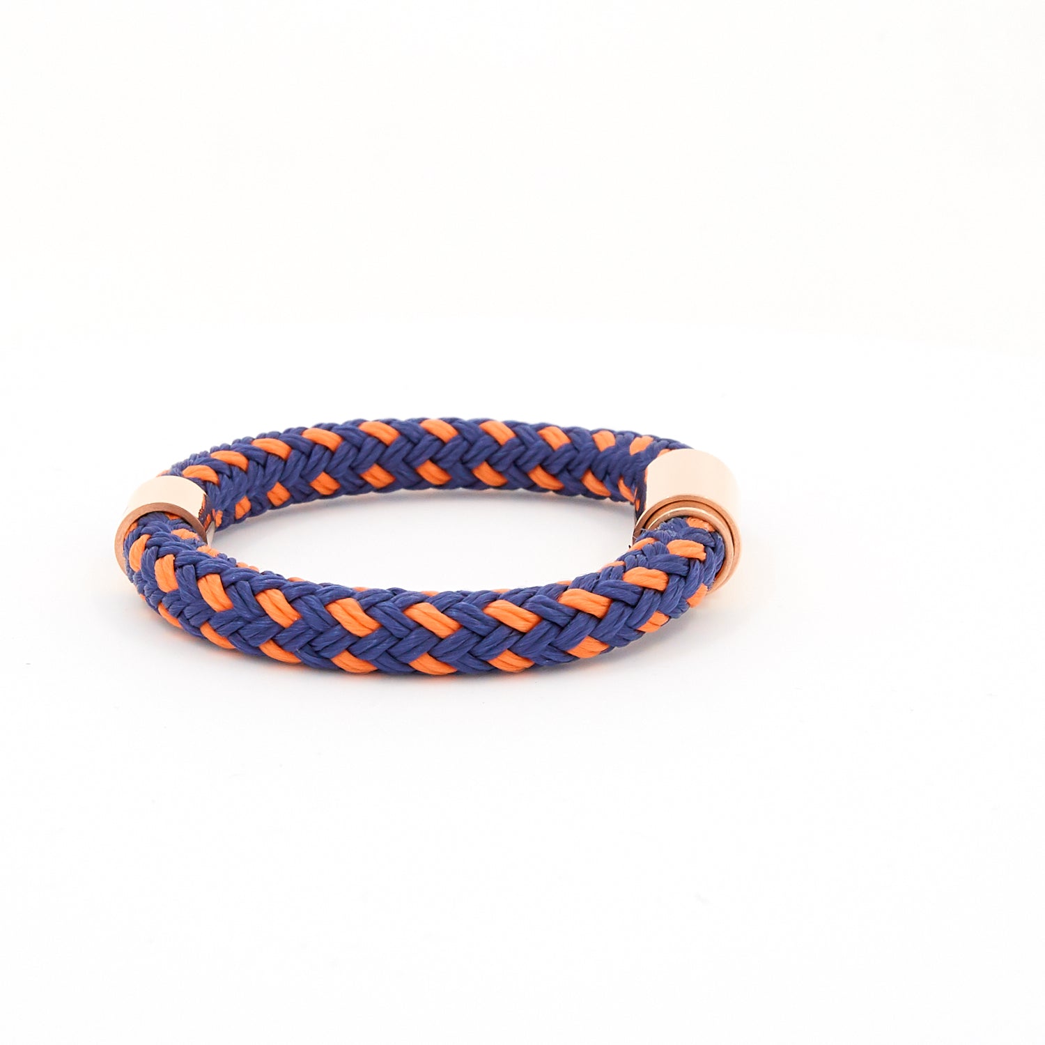 Wing Swirl rope bracelet - rose gold